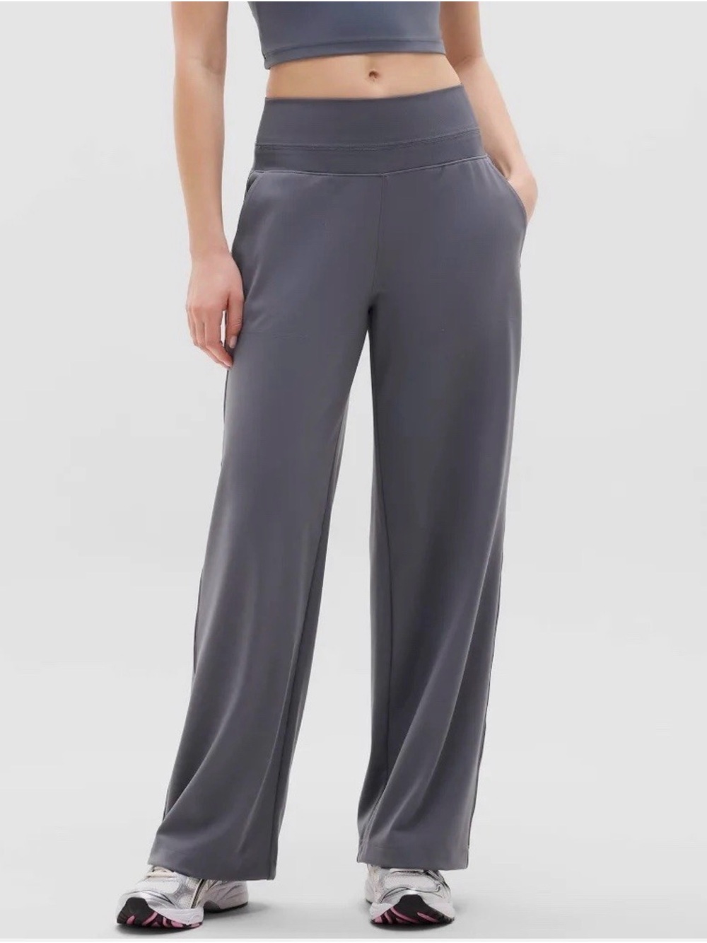 Athleta Sea Soft High Waist Wide-Leg Pants